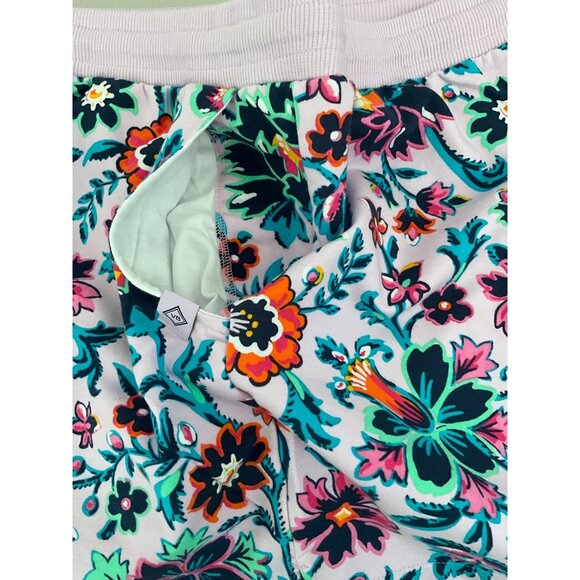 Vera Bradley French Terry Shorts 2XL Cloud Vine Multi Floral Print - Picture 8 of 12